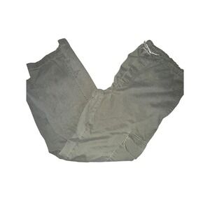 Vintage Utility Wear Cargo Pants womensmall Green Baggy Y2K Skate 90s Drawstring